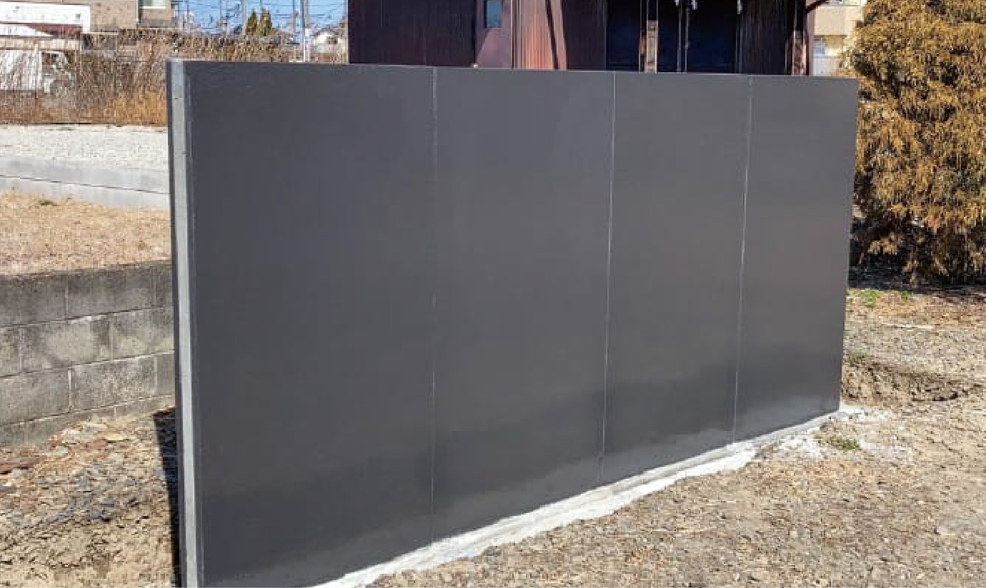 ポリウレアシールドウォール